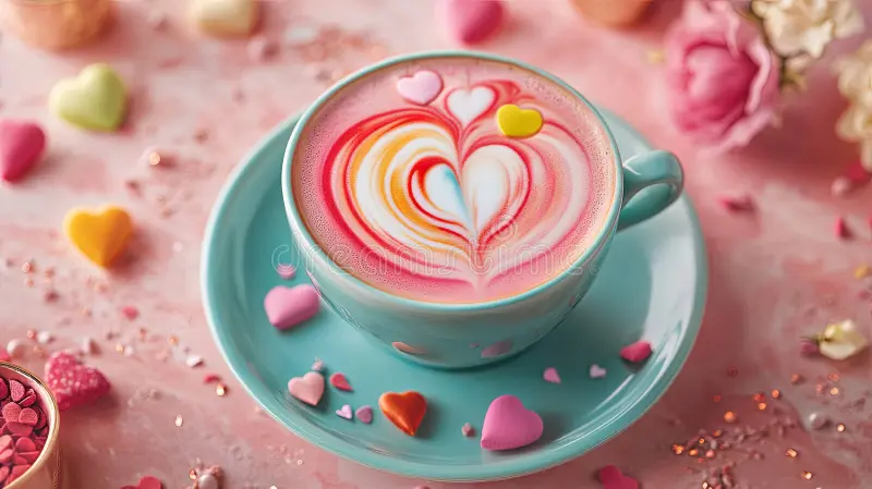 Cappuccino colorido